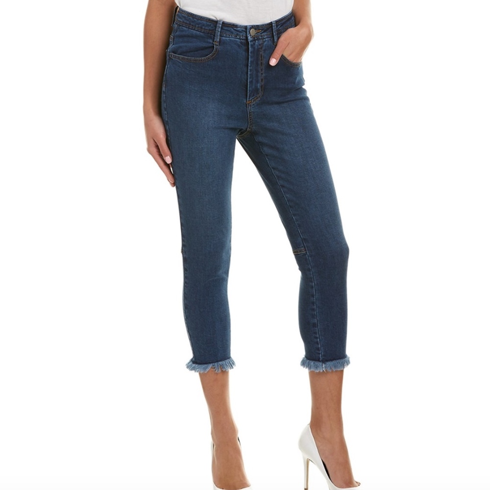 MAX STUDIO Frayed Hem